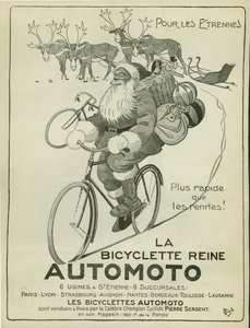 Póster publicitario de bicicletas 